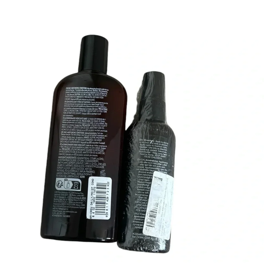 American Crew Daily Moisturizing Conditioner & Alternator Flexible Styling Spray